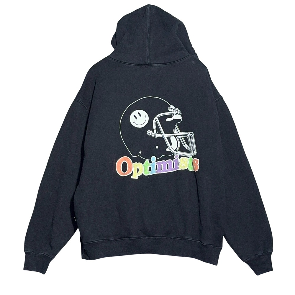Madhappy Relaxed Oversize Hoodie Adults Size Large New York Optimists Black